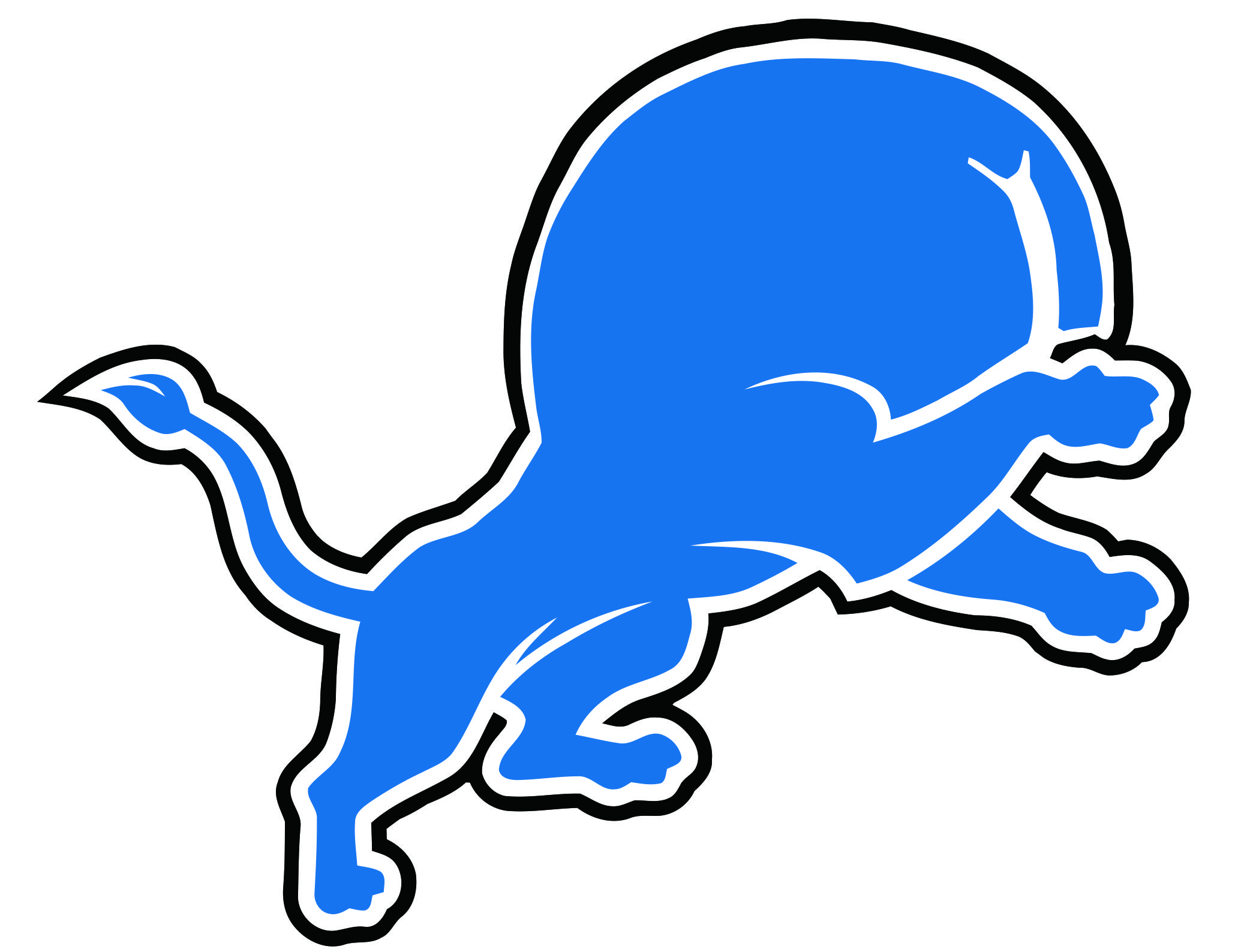 Detroit Lions Butts Logo DIY iron on transfer (heat transfer)